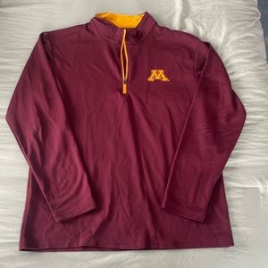 University of Minnesota 1/4 Zip Sweatshirt